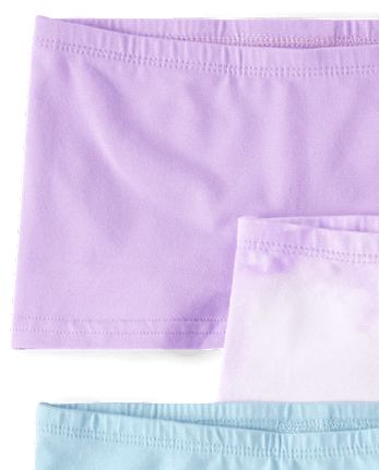 Girls Tie Dye Girl Short Underwear 7-Pack