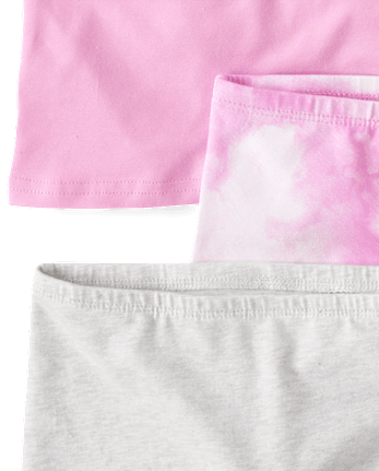 Girls Tie Dye Girl Short Underwear 7-Pack