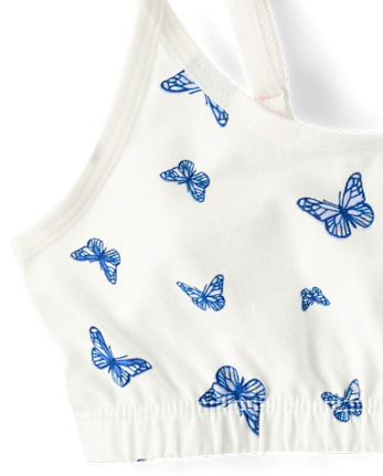 Girls Butterfly Bralette 3-Pack