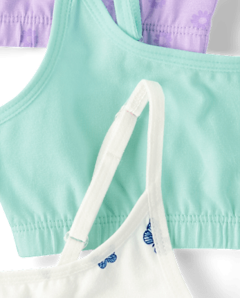 Girls Butterfly Bralette 3-Pack