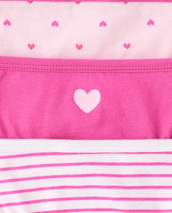 Toddler Girls Bow Brief Underwear 7-Pack