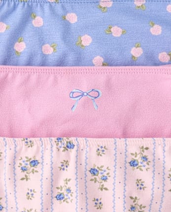 Girls Bow Bikini Underwear 7-Pack