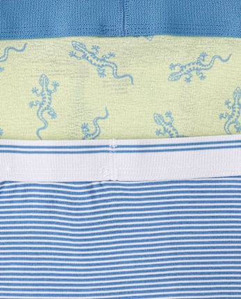 Boys Shark Boxer Brief Underwear 5-Pack