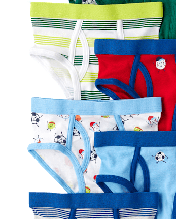 Toddler Boys Sports Brief Underwear 7-Pack