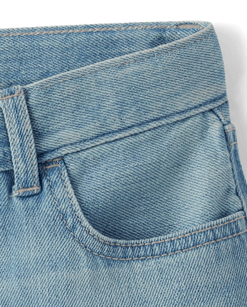 Shorty en jean Hello Kitty® à strass pour filles