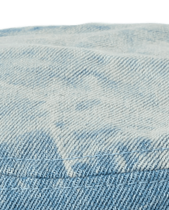 Girls Beaded Denim Bucket Hat