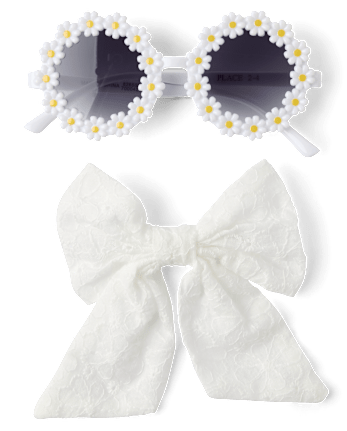 Toddler Girls Floral 2-Piece Accessory Set