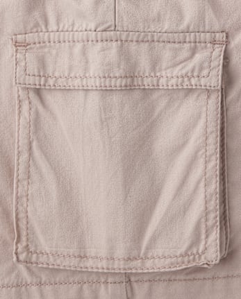 Girls Above Knee Cargo Shorts