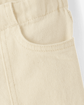 Short en jean ample utilitaire pour filles