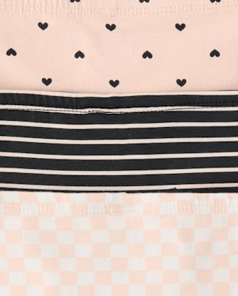 Girls Leopard Hipster Underwear 7-Pack