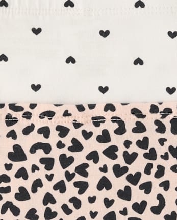 Girls Leopard Hipster Underwear 7-Pack