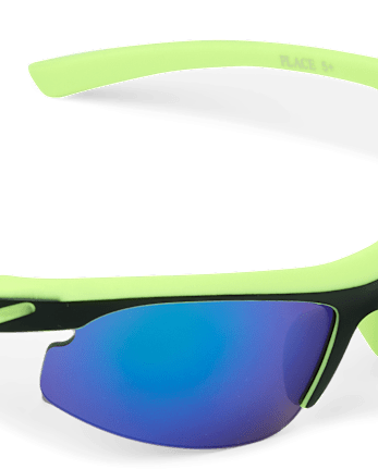 Lunettes de soleil de sport colorblock pour garçons