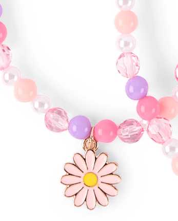 Girls Beaded BFF 4-Piece Jewelry Set