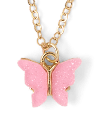 Girls Butterfly 3-Piece Jewelry Set