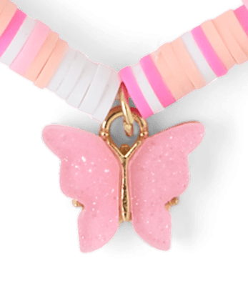 Girls Butterfly 3-Piece Jewelry Set