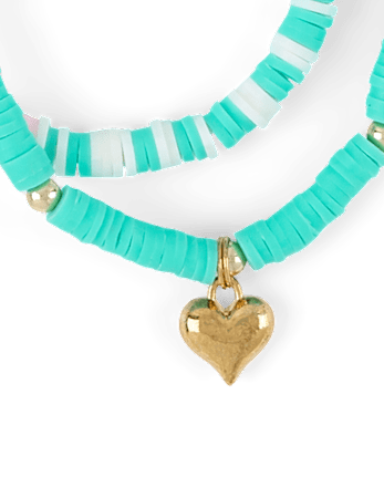 Girls Butterfly Beaded Bracelet 6-Pack