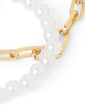 Bracelet de perles cerises pour filles (lot de 4)