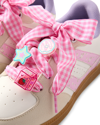 Girls Shoelace & Star Shoe Charm 7-Piece Set