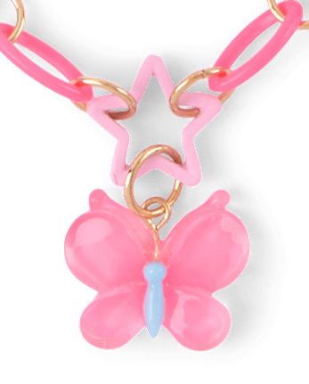 Girls Butterfly Bag Charm