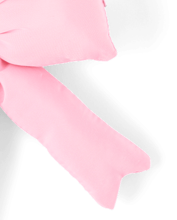 Girls Puffy Bow Beaded Bag Charm