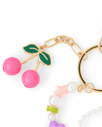 Girls Cherry Bag Charm