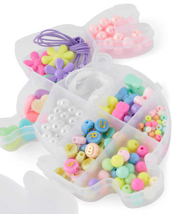 Girls DIY Beaded Bracelet Bunny Set