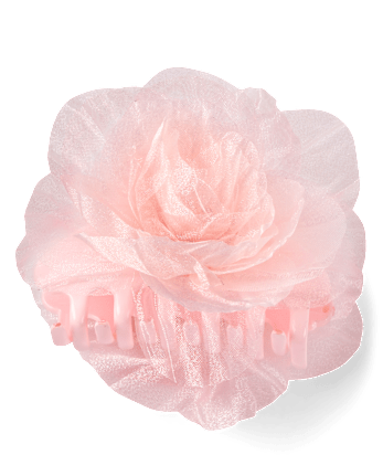 Girls Flower Claw Clip