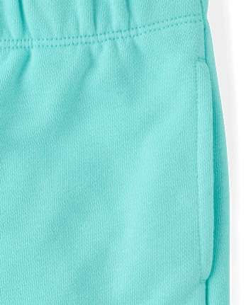 Girls Graphic French Terry Shorts