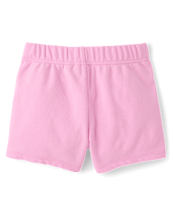 Girls Graphic French Terry Shorts
