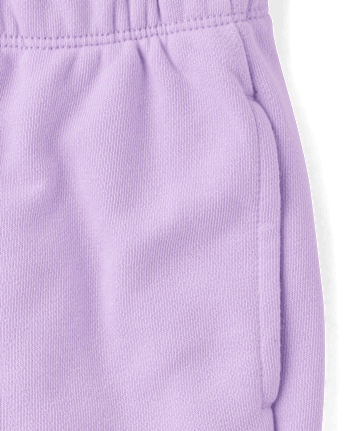 Girls Graphic French Terry Shorts