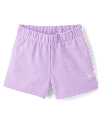 Girls Graphic French Terry Shorts