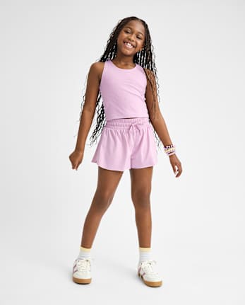 Shorts fluides à séchage rapide pour filles