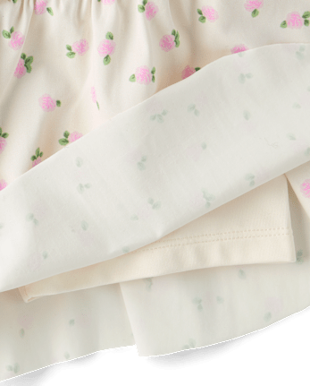 Girls Quick Dry Floral Flowy Shorts