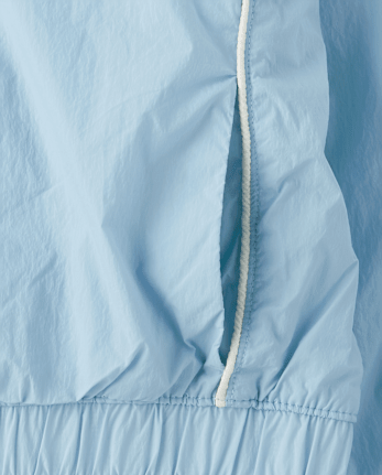 Girls Contrast Windbreaker Jacket