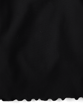 T-shirt côtelé texturé à séchage rapide pour filles