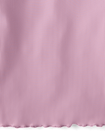 Girls Quick Dry Textured Ribbed Tee