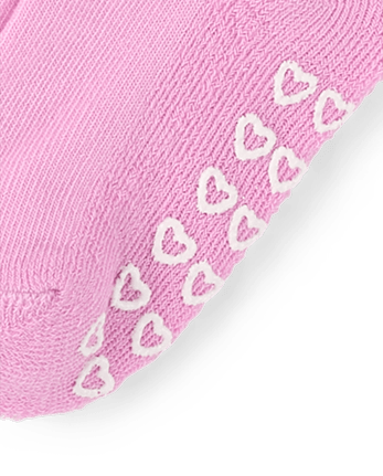 Toddler Girls Striped Icon Cushioned Midi Socks 10-Pack