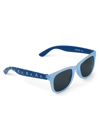 Toddler Boys Shark 2-Piece Sunglasses Set