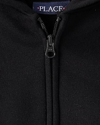 Girls Premium Fleece Zip Up Hoodie