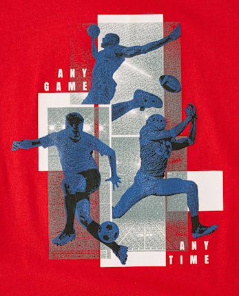 Boys Sports Graphic Tee 5-Pack