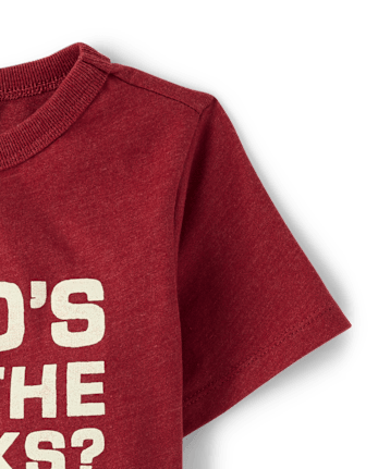 Baby And Toddler Boys Snacks Graphic Tee