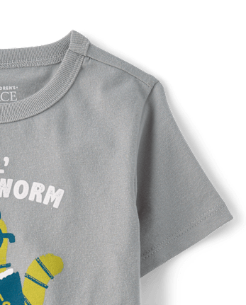 T-shirt graphique « Petit rat de bibliothèque » pour bébés et petits garçons