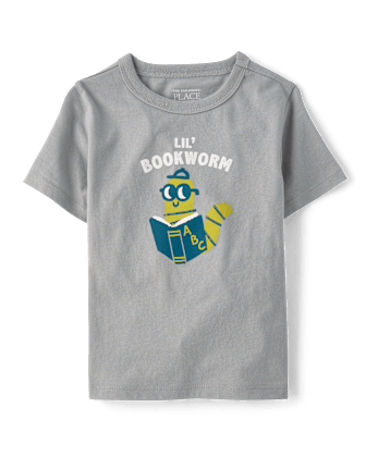 Baby And Toddler Boys Lil' Bookworm Graphic Tee