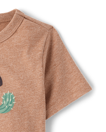 Baby And Toddler Boys Cactus Cowboy Graphic Tee