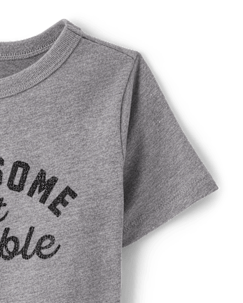 Baby And Toddler Boys Handsome But Trouble Graphic Tee