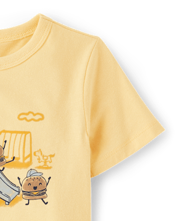Baby And Toddler Boys Slider Graphic Tee
