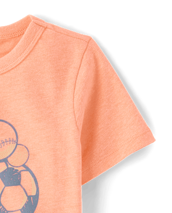 Baby And Toddler Boys Sports Ball Graphic Tee