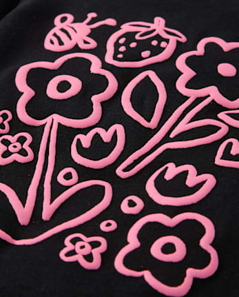 Baby And Toddler Girls Bow Graphic Tee 5-Pack