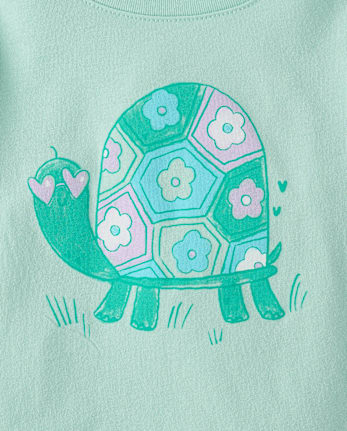 Baby And Toddler Girls Bow Graphic Tee 5-Pack