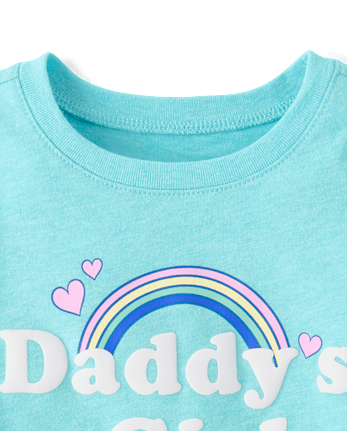 Baby And Toddler Girls Daddy's Girl Graphic Tee
